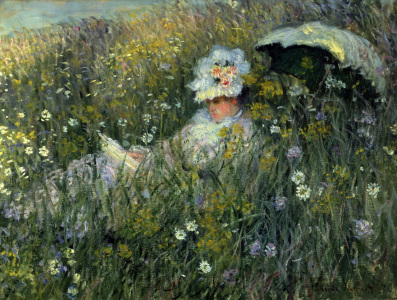 Bild-Nr: 30004220 Claude Monet / In the Field / 1876 Erstellt von: Monet, Claude