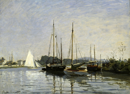 Bild-Nr: 30004228 C.Monet / Pleasure boats near Argenteuil Erstellt von: Monet, Claude