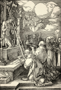 Bild-Nr: 30004278 Mass of Pope Gregor I / Dürer / 1511 Erstellt von: Dürer, Albrecht