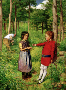 Bild-Nr: 30004482 C.Patmore,The Woodman's Daughter/Millais Erstellt von: Millais, Sir John Everett