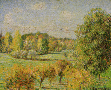 Bild-Nr: 30004492 C.Pissarro / Autumn Mood with Nut Tree.. Erstellt von: Pissarro, Camille