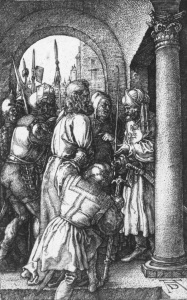 Bild-Nr: 30004552 Christ before Pilate / Dürer / 1512 Erstellt von: Dürer, Albrecht