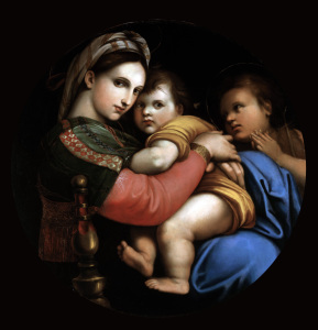 Bild-Nr: 30004690 After Raphael / Madonna della Sedia Erstellt von: Raffaello Santi (Raffael)