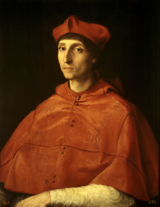 Bild-Nr: 30004720 Raphael / Portrait o.a Cardinal / c.1510 Erstellt von: Raffaello Santi (Raffael)