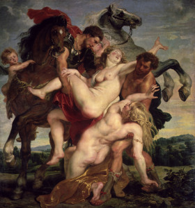 Bild-Nr: 30004770 Rubens / Rape of Daughters of Leukippos Erstellt von: Rubens, Peter Paul