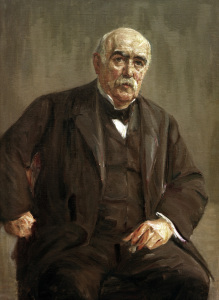 Bild-Nr: 30004870 Eugen Gutmann / Gemälde von Liebermann Erstellt von: Liebermann, Max