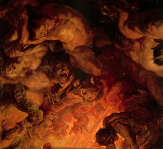 Bild-Nr: 30005060 P.P. Rubens, The Day of Judgement c.1620 Erstellt von: Rubens, Peter Paul