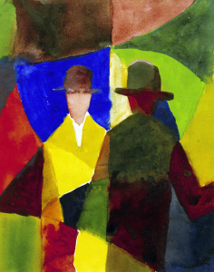 Bild-Nr: 30005102 A.Macke, Mirror Image in Shop Window Erstellt von: Macke, August