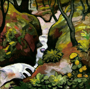 Bild-Nr: 30005128 August Macke, Waldbach Erstellt von: Macke, August