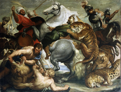 Bild-Nr: 30005166 P.P.Rubens, Tiger and Leopard Hunt Erstellt von: Rubens, Peter Paul