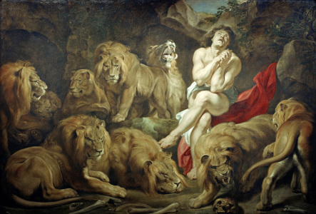 Bild-Nr: 30005214 P. P. Rubens; Daniel in the Lion's Den. Erstellt von: Rubens, Peter Paul