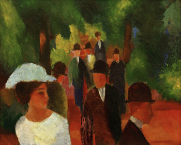 Bild-Nr: 30005266 August Macke, Promenade Erstellt von: Macke, August