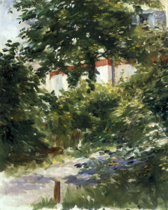 Bild-Nr: 30005350 Manet / House in the Foliage / 1882 Erstellt von: Manet, Edouard