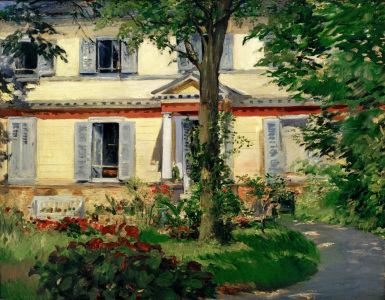 Bild-Nr: 30005364 Manet / Country house in Rueil / 1882 Erstellt von: Manet, Edouard
