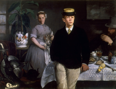 Bild-Nr: 30005404 Manet / Breakfast in the Studio / 1868 Erstellt von: Manet, Edouard