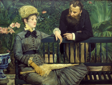 Bild-Nr: 30005462 Manet / In the winter garden / 1879 Erstellt von: Manet, Edouard