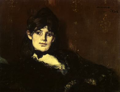 Bild-Nr: 30005472 Berthe Morisot, reclining / Manet / 1873 Erstellt von: Manet, Edouard