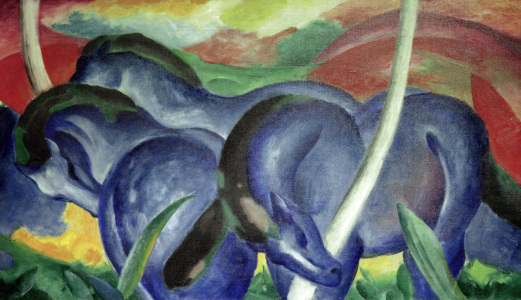 Bild-Nr: 30005514 Franz Marc / Large Blue Horses, 1911 Erstellt von: Marc, Franz