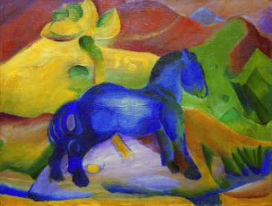 Bild-Nr: 30005564 Franz Marc / Blue Horse / 1912 Erstellt von: Marc, Franz