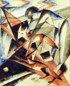 Bild-Nr: 30005612 Franz Marc, Noah and the fox Erstellt von: Marc, Franz