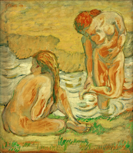 Bild-Nr: 30005660 F.Marc, Zwei badende Frauen Erstellt von: Marc, Franz