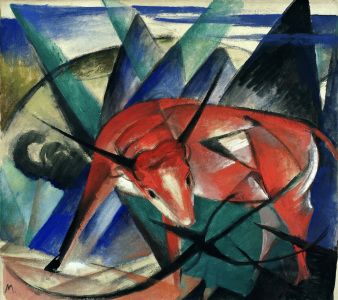 Bild-Nr: 30005842 Franz Marc / Bull / 1913 Erstellt von: Marc, Franz