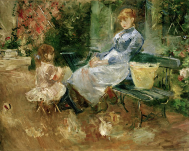 Bild-Nr: 30005868 B.Morisot, The fairy tale, 1883 Erstellt von: Morisot, Berthe