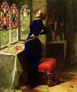 Bild-Nr: 30005910 Tennyson, Mariana / Gem.v.Millais Erstellt von: Millais, Sir John Everett