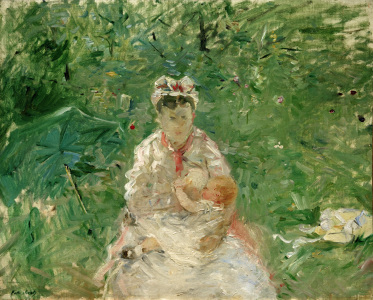 Bild-Nr: 30005954 B.Morisot, Wet nurse and Julie Manet Erstellt von: Morisot, Berthe