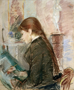 Bild-Nr: 30005966 B.Morisot, Paule Gobillard, drawing Erstellt von: Morisot, Berthe