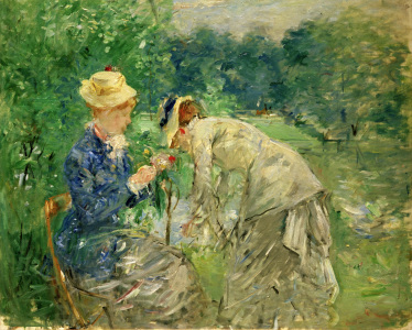 Bild-Nr: 30005976 B.Morisot, In the Bois de Boulogne Erstellt von: Morisot, Berthe