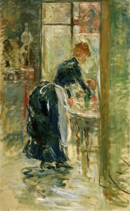 Bild-Nr: 30005990 B.Morisot, The little servant, 1886 Erstellt von: Morisot, Berthe