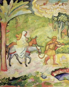 Bild-Nr: 30006176 August Macke, Flight to Egypt Erstellt von: Macke, August