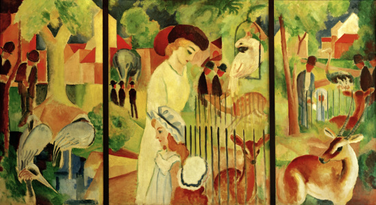 Bild-Nr: 30006196 A.Macke, Großer Zoologischer Garten Erstellt von: Macke, August
