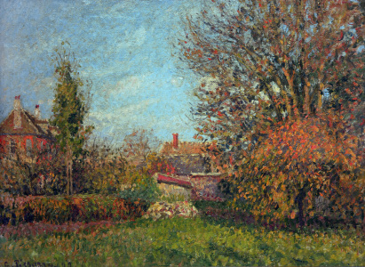 Bild-Nr: 30006282 Pissarro / Autumn in Eragny / 1899 Erstellt von: Pissarro, Camille