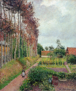 Bild-Nr: 30006288 C.Pissarro, Gehöft der Auberge Ango Erstellt von: Pissarro, Camille