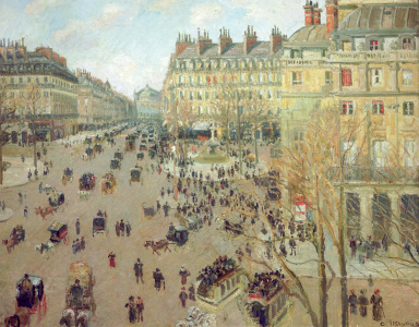 Bild-Nr: 30006334 Pissarro / Place du Théâtre Français Erstellt von: Pissarro, Camille