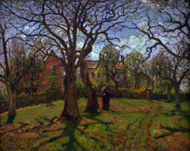 Bild-Nr: 30006354 C.Pissarro,Kastanienbäume i.Louveciennes Erstellt von: Pissarro, Camille