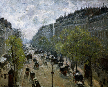 Bild-Nr: 30006366 Pissarro / Boulevard Montmartre / 1897 Erstellt von: Pissarro, Camille