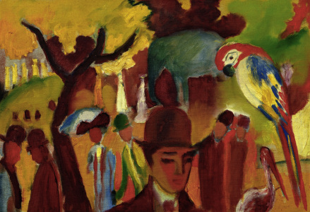 Bild-Nr: 30006476 A. Macke, Kleiner Zoologischer Garten Erstellt von: Macke, August