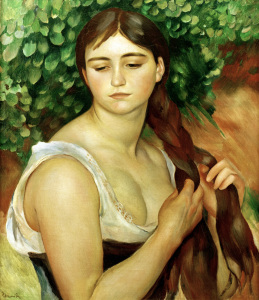 Bild-Nr: 30006592 Renoir / Suzanne Valadon / 1884 Erstellt von: Renoir, Pierre-Auguste