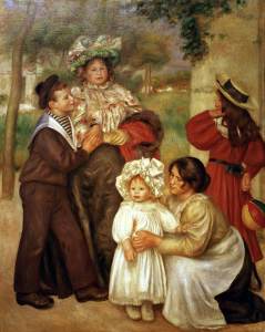 Bild-Nr: 30006594 Renoir / La famille d'artiste / 1896 Erstellt von: Renoir, Pierre-Auguste