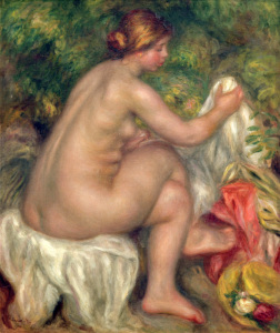 Bild-Nr: 30006610 Renoir / The Bather / c.1903 Erstellt von: Renoir, Pierre-Auguste