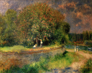 Bild-Nr: 30006642 A.Renoir, Blühender Kastanienbaum Erstellt von: Renoir, Pierre-Auguste
