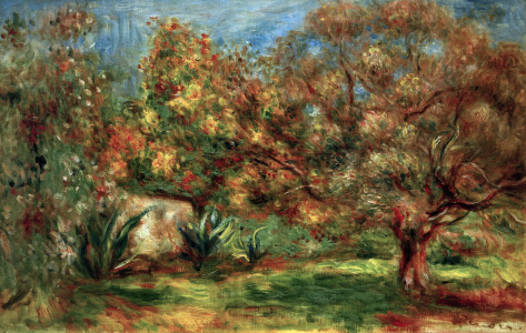 Bild-Nr: 30006648 Renoir / Olive garden / c.1907-12 Erstellt von: Renoir, Pierre-Auguste