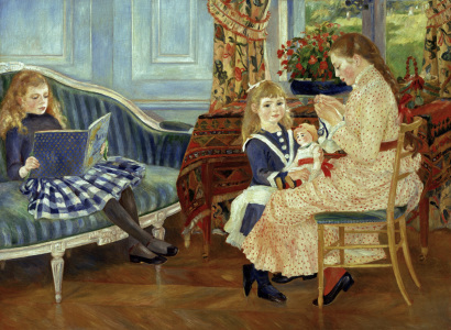 Bild-Nr: 30006662 Renoir /Afternoon of the children /1884 Erstellt von: Renoir, Pierre-Auguste