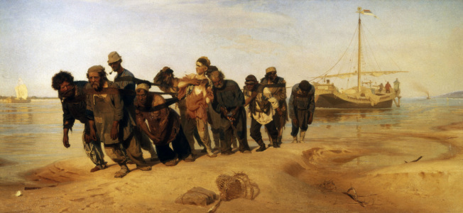 Bild-Nr: 30006724 Ilya Repin / Barge Haulers of the Volga Erstellt von: Repin, Ilja Jefimowitsch