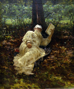 Bild-Nr: 30006788 Leo Tolstoy / Painting by Repin Erstellt von: Repin, Ilja Jefimowitsch
