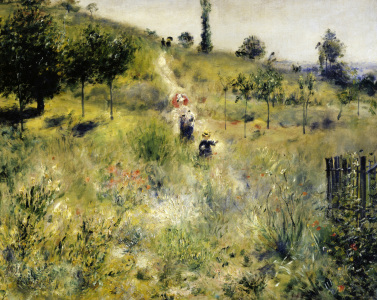 Bild-Nr: 30006876 Auguste Renoir, Chemin montant... 1876/7 Erstellt von: Renoir, Pierre-Auguste