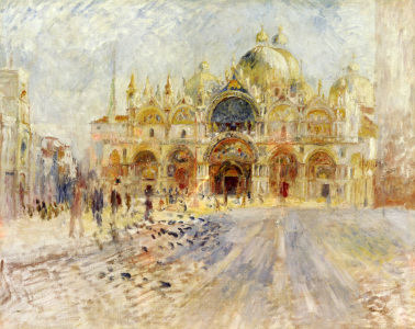 Bild-Nr: 30006886 Renoir / St. Mark's, Venice / 1881 Erstellt von: Renoir, Pierre-Auguste